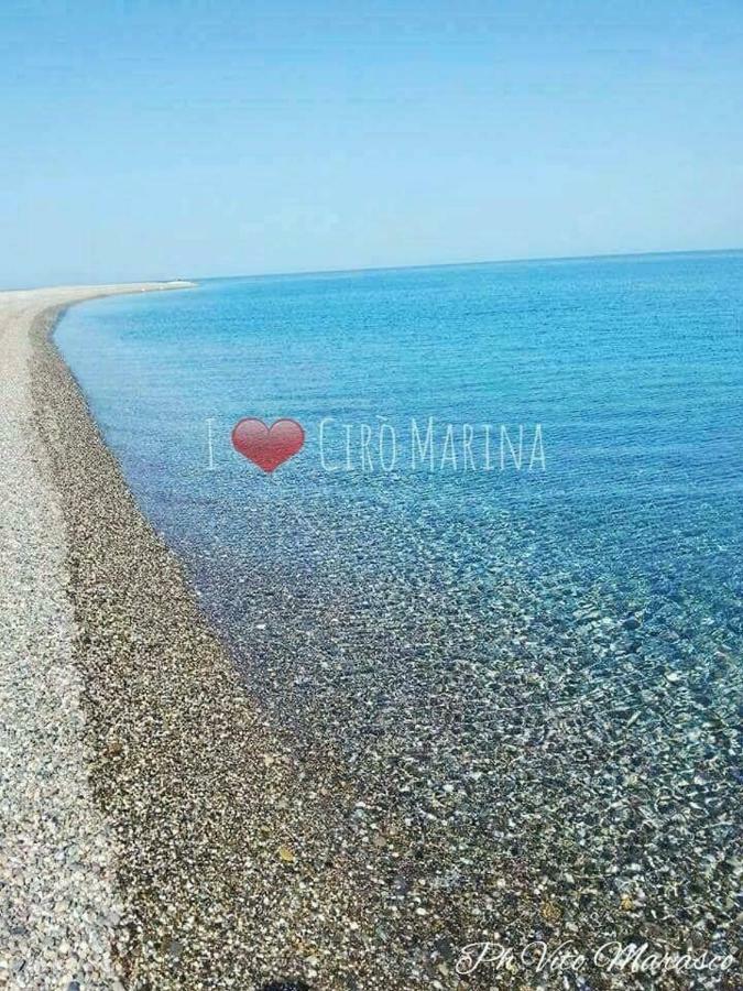 فيلا Cirò Marinaفي Climatizzato In Centro A 100M Dal Mare المظهر الخارجي الصورة